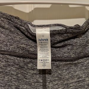 Ivivva Girls Leggings - Size 12